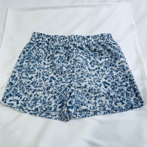 Ralph Lauren Blue Botanical Print Kids Shorts